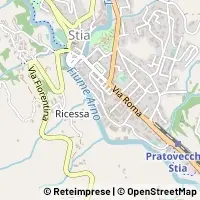 Karta Pratovecchio Stia