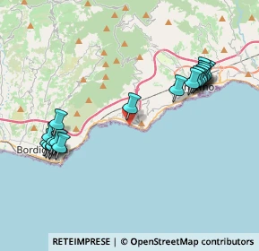 Mappa Lungomare Cristoforo Colombo, 18014 Ospedaletti IM, Italia (4.5775)