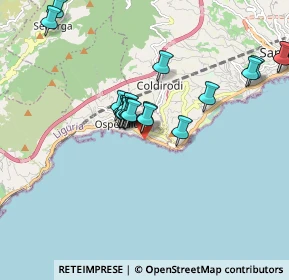 Mappa Lungomare Cristoforo Colombo, 18014 Ospedaletti IM, Italia (1.6895)