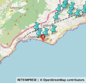 Mappa Lungomare Cristoforo Colombo, 18014 Ospedaletti IM, Italia (2.72462)