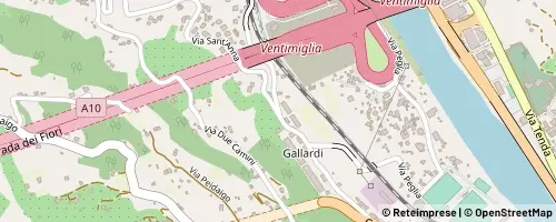 Mappa Ventimiglia