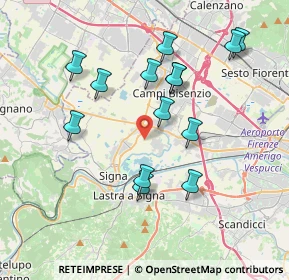 Mappa 50013 Signa FI, Italia (3.76143)