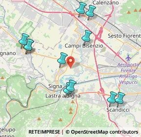 Mappa 50013 Signa FI, Italia (4.70091)