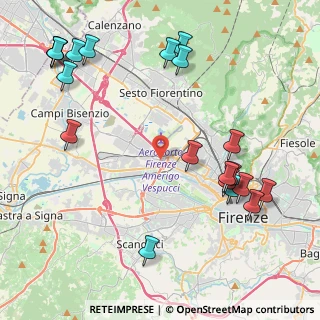 Mappa Via Pratese, 50127 Firenze FI, Italia (5.4465)
