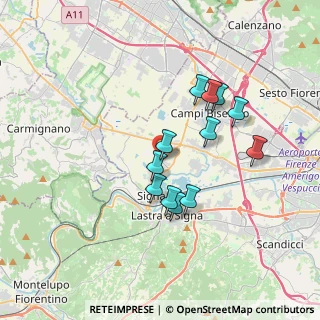 Mappa Via dei Colli, 50018 Signa FI, Italia (3.07833)