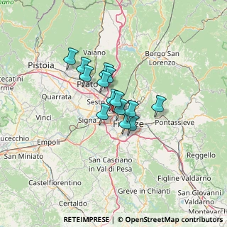 Mappa Via di Peretola, 50127 Firenze FI, Italia (8.24714)
