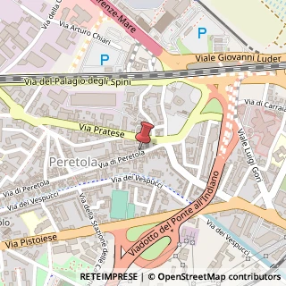 Mappa Via di Peretola, 24/A, 50127 Firenze, Firenze (Toscana)