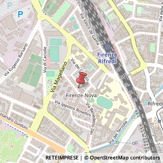 Mappa Via Benedetto Dei, 84, 50127 Firenze, Firenze (Toscana)