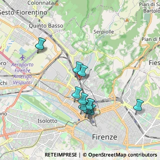 Mappa Impact Hub, 50127 Firenze FI, Italia (1.86833)