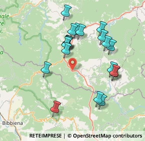 Mappa SP137, 47028 Bagno di Romagna FC, Italia (7.5265)
