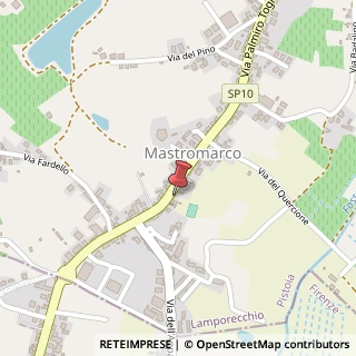 Mappa Via P. Togliatti, 282, 51035 Lamporecchio, Pistoia (Toscana)
