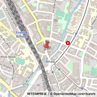 Mappa Via Reginaldo Giuliani, 27, 50141 Firenze, Firenze (Toscana)