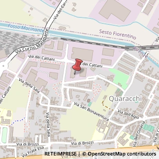 Mappa Via de' Cattani, 190, 50145 Firenze, Firenze (Toscana)
