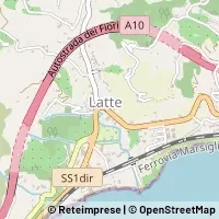 Kaart Ventimiglia
