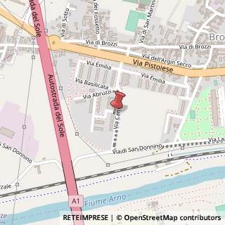 Mappa Via Campania, 11, 50145 Firenze, Firenze (Toscana)