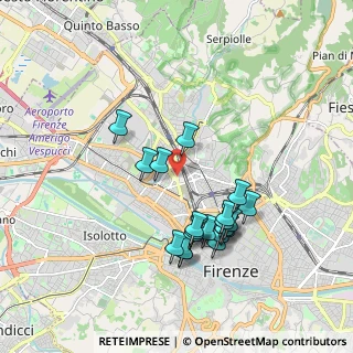 Mappa Via Il Massaio, 50127 Firenze FI, Italia (1.8)