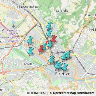 Mappa Via Il Massaio, 50127 Firenze FI, Italia (1.548)