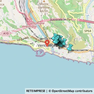 Mappa Via Falerina, 18039 Ventimiglia IM, Italia (0.50067)