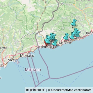 Mappa Via Trossarelli, 18039 Ventimiglia IM, Italia (11.05727)