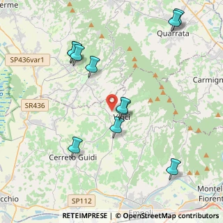 Mappa Via Piastrino, 50059 Vinci FI, Italia (4.52818)