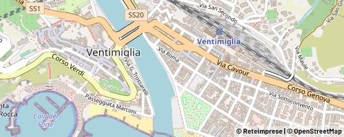 Mappa Ventimiglia