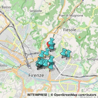 Mappa Via Giovanni Sercambi, 50133 Firenze FI, Italia (1.5225)