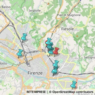 Mappa Via Giovanni Sercambi, 50133 Firenze FI, Italia (1.83091)