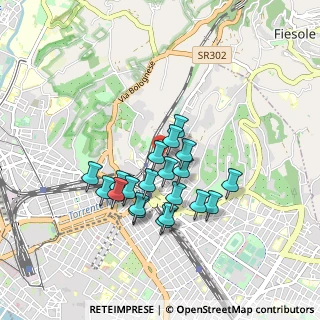 Mappa Via Giovanni Sercambi, 50133 Firenze FI, Italia (0.752)