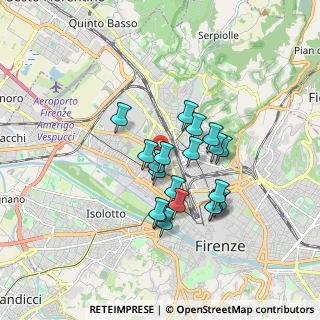 Mappa Via Giovan Filippo Mariti, 50127 Firenze FI, Italia (1.4225)