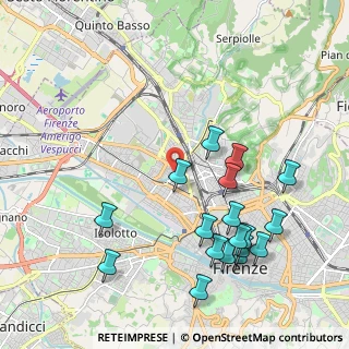 Mappa Via Giovan Filippo Mariti, 50127 Firenze FI, Italia (2.36611)