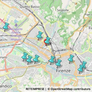 Mappa Via Giovan Filippo Mariti, 50127 Firenze FI, Italia (2.52727)