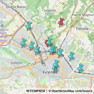 Mappa Via Gianfrancesco Pagnini, 50134 , 50134 (1.86615)