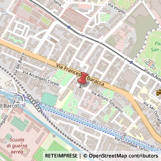 Mappa Via Arturo Toscanini, 23/A, 50127 Firenze, Firenze (Toscana)
