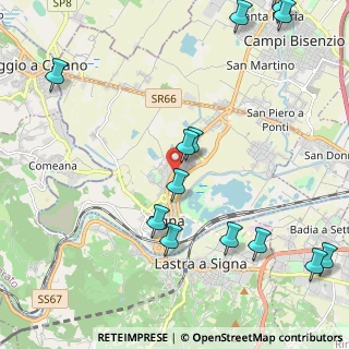 Mappa Via Nicola Pistelli, 50058 Signa FI, Italia (2.94357)