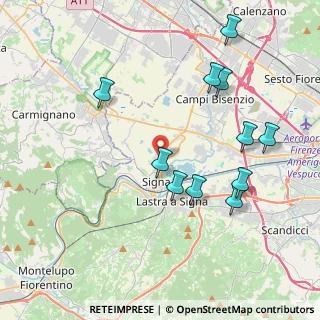 Mappa Via Nicola Pistelli, 50058 Signa FI, Italia (4.29)