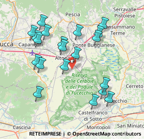 Mappa Str. Senza Nome, 56022 Castelfranco di sotto PI, Italia (8.062)