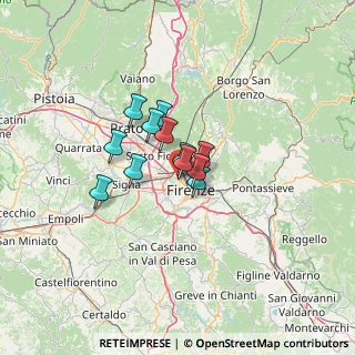 Mappa Via Antonio Stradivari, 50127 Firenze FI, Italia (7.74417)