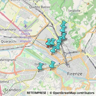 Mappa Via Alessandro Stradella, 50127 Firenze FI, Italia (1.26455)