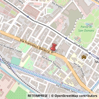 Mappa Via Francesco Baracca, 34, 50127 Firenze, Firenze (Toscana)