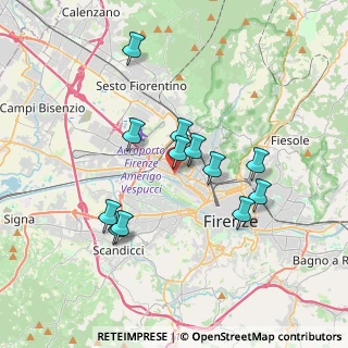 Mappa Via Miccinesi Arduino, 50127 Firenze FI, Italia (3.27917)