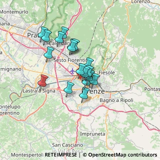 Mappa Via Miccinesi Arduino, 50127 Firenze FI, Italia (5.44556)