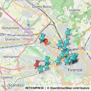 Mappa Via Miccinesi Arduino, 50127 Firenze FI, Italia (2.2975)
