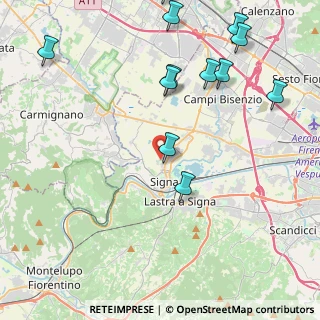 Mappa Piazza VIII Marzo, 50058 Signa FI, Italia (5.38167)