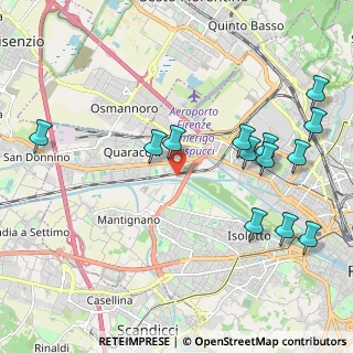 Mappa Via S. Biagio a Petriolo, 50142 Firenze FI, Italia (2.43923)