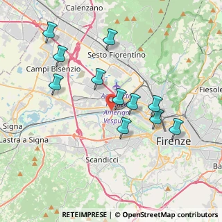 Mappa Via S. Biagio a Petriolo, 50142 Firenze FI, Italia (3.74182)