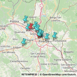 Mappa Via S. Biagio a Petriolo, 50142 Firenze FI, Italia (8.16308)