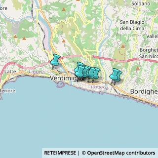 Mappa Vico Pompa, 18039 Ventimiglia IM, Italia (0.72273)