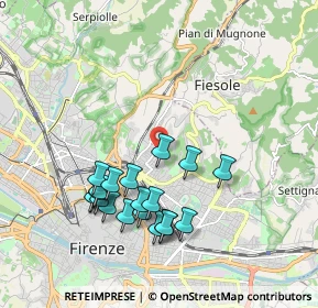 Mappa Via Fra' Guittone, 50133 Firenze FI, Italia (1.915)