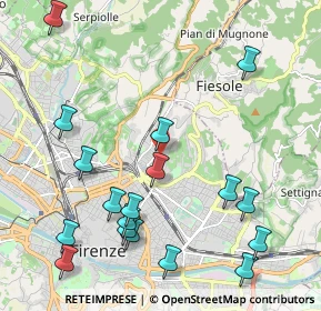 Mappa Via Fra' Guittone, 50133 Firenze FI, Italia (2.57944)