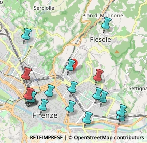 Mappa Via Fra' Guittone, 50133 Firenze FI, Italia (2.62421)